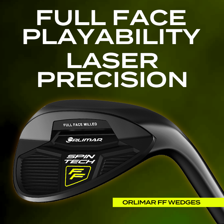 Orlimar Spin Tech FF Wedges with copper, black and rainbow PVD finishes