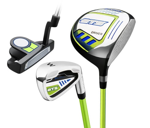 Orlimar ATS Lime/Blue set for ages 3-5 (driver, wedge, and putter)
