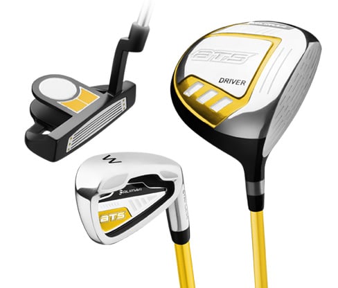 Orlimar ATS Yellow set for ages 3 and under (driver, wedge, and putter)