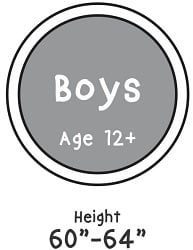 Golf clubs for boys age 12+