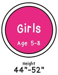Golf clubs for 5 to 8 year old girl