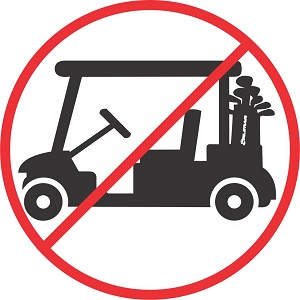No Golf Carts