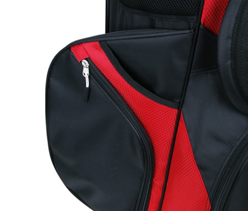 one of the 6 pockets on the Orlimar SRX 5.6 Golf Stand Bag