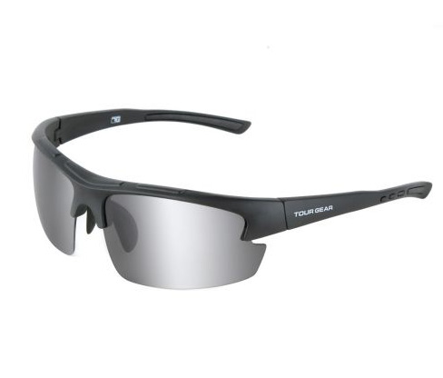polarized lenses on the Tour Gear Men's Semi-Rimless Sunglasses