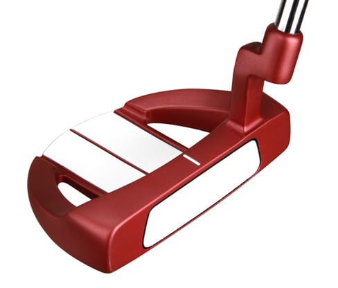 Orlimar Tangent T1 mallet putter with a soft TPU face insert and Plumber’s neck hosel