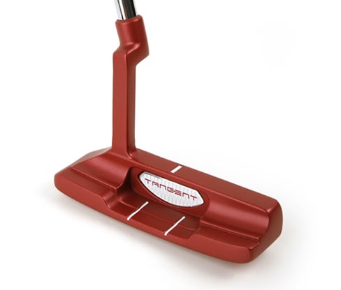 Heel and toe weighting of the Orlimar Tangent T2 blade putter