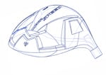 driver head CAD drawing