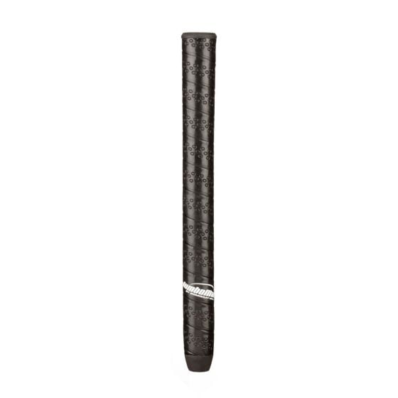 JumboMax STR8 TECH NonTaper Black Wrap Golf Grip Medium (+ 5/16")