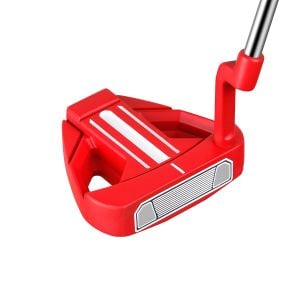 angled top and face view of the Bionik 901 Red Putter