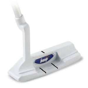 angled cavity view of the Bionik 101 Nano White Putter