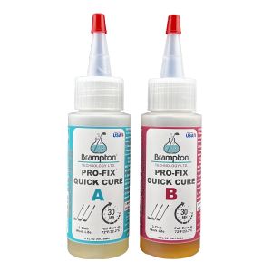 Brampton Pro-Fix Quick Cure Epoxy (Two 2 oz bottles)
