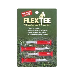 FlexTee™ - 3" Flexible Golf Tees 4 pack