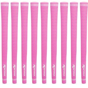 Karma Velour Pink Ladies - 9 Piece Golf Grip Bundle