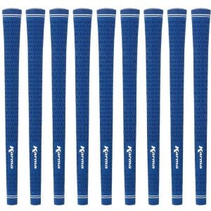 Karma Velour Blue Undersize - 9 Piece Golf Grip Bundle