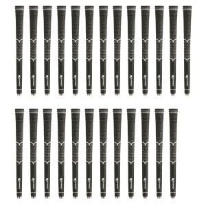 Karma V-Cord Black/Black Standard - 25 Piece Golf Grip Bundle