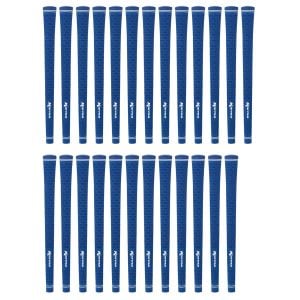 Karma Velour Blue Standard - 25 Piece Golf Grip Bundle