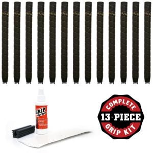 Tacki-Mac Unified Wrap Non Taper - 13 piece Golf Grip Kit (with tape, solvent, vise clamp)