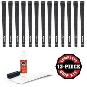Karma Velour™ Black - 13 pc Golf Grip Kit (with tape