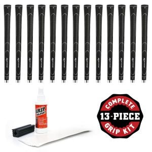 Karma Super Light Grip Black Oversize - 13 pc Grip Kit (with tape