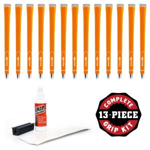 Karma Neion II Grip - Orange - 13 pc Grip Kit (with tape