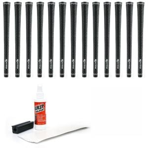 Karma Velour Full Cord - 13 piece Golf Grip Kit (with tape, solvent, vise clamp)