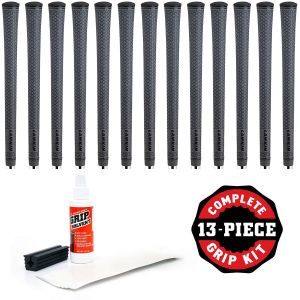 Lamkin UTx Cord Standard - 13 piece Golf Grip Kit (with tape, solvent, vise clamp)