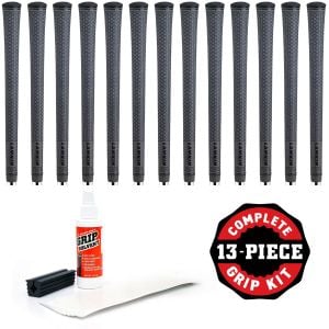 Lamkin UTx Cord - 13 piece Golf Grip Kit (with tape, solvent, vise clamp)