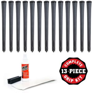 Lamkin UTx Cord Midsize - 13 piece Golf Grip Kit (with tape, solvent, vise clamp)