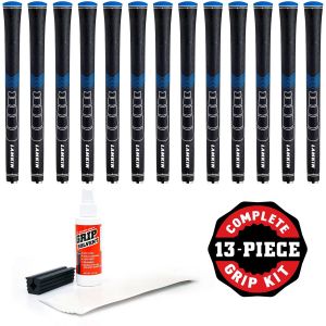 Lamkin Sonar Midsize - 13 piece Golf Grip Kit (with tape, solvent, vise clamp)