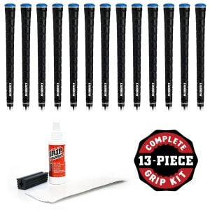 Lamkin Sonar+ Wrap - 13 piece Golf Grip Kit (with tape, solvent, vise clamp)