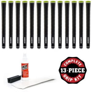 Lamkin Sonar+ Wrap Calibrate Standard - 13 piece Golf Grip Kit (with tape, solvent, vise clamp)