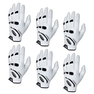 6 Intech Cabretta Leather Men's Golf Gloves