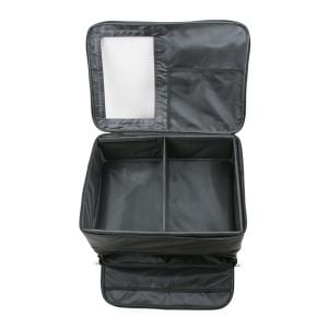 angled top view of the Intech Golf Trunk Organizer (Double Row)