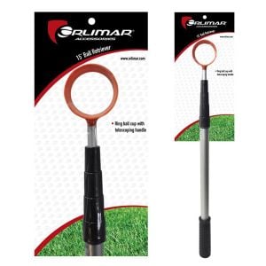 Orlimar 15-Foot Fluorescent Head Golf Ball Retriever