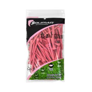 Orlimar 2 3/4-Inch Golf Tees - 75-Pack (Pink)