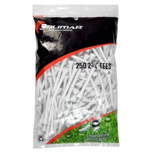 Orlimar 2 3/4-Inch Golf Tees 250-Pack (White)