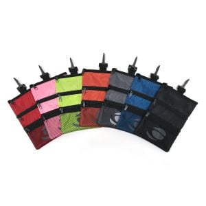 image of 7 different colored Orlimar Golf Detachable Accessory Pouches