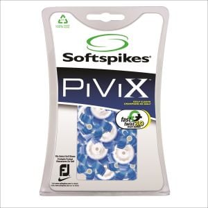 Softspikes PiviX Fast Twist 3.0 Golf Spikes - Blue/White