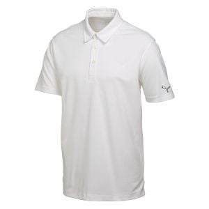 Puma Essential Men's Golf Polo Shirt - White