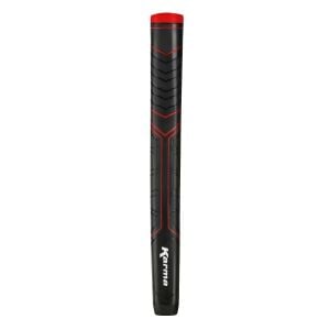 front view of Karma Big Softy Oversize Putter Golf Grip - Black