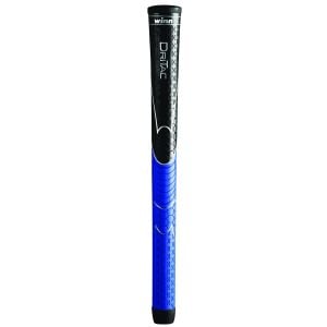 Winn Dri-Tac Midsize (+1/16") Black/Blue Golf Grip