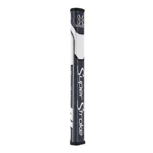 SuperStroke Traxion Flatso 1.0 Putter Grip - Grey/White