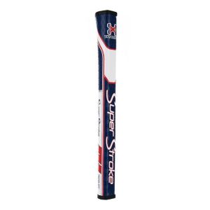 SuperStroke Traxion Pistol GT Tour Putter Grip - Red/White/Blue