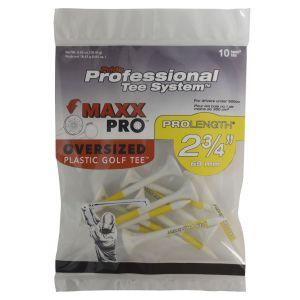 Pride PTS Maxx Pro Oversized Plastic Golf Tee - 2-3/4" (10 pack)