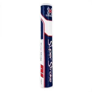 SuperStroke Traxion Tour 5.0 Putter Grip - Red/White/Blue