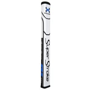 SuperStroke Traxion Flatso 1.0 Golf Putter Grip - Black/Blue/White