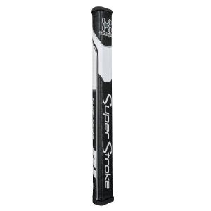 SuperStroke Traxion Flatso 1.0 Putter Grip - Black/White