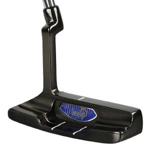 angled cavity view of the Bionik 101 Blue Insert Putter