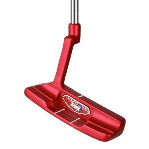 angled cavity view of the Bionik 101 Red Putter