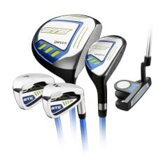 5-piece Orlimar ATS Junior golf club heads including a driver, hybrid, 7-iron, wedge and putter